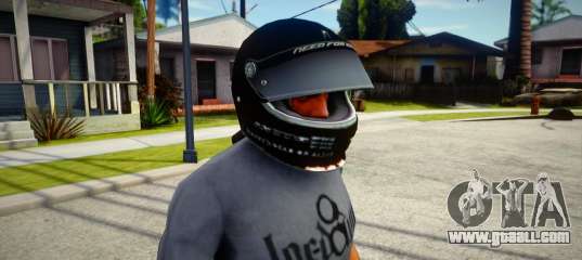 Racing Helmet Rockstar for GTA San Andreas