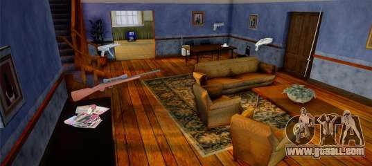 Guns at the Johnsons' house