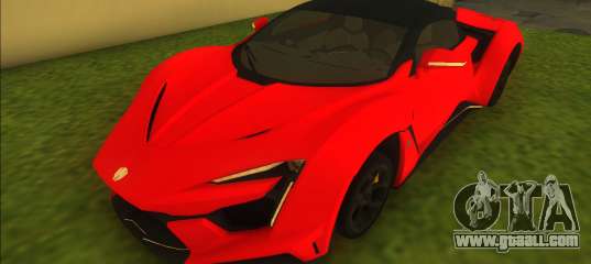 W-Motors Fenyr SuperSport for GTA Vice City