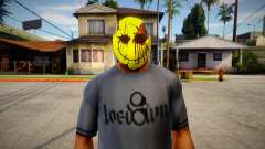 Smiley Mask (GTA Online Diamond Heist) for GTA San Andreas