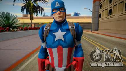 Capitan America Fortnite for GTA San Andreas