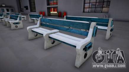 Winter Stone Bench for GTA San Andreas