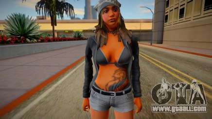 The Lost MC Biker V7 for GTA San Andreas