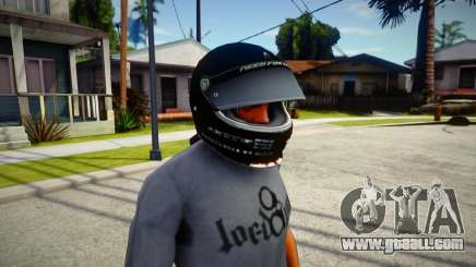 Racing Helmet Rockstar for GTA San Andreas