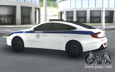 Hyundai Sonata Turbo Police for GTA San Andreas
