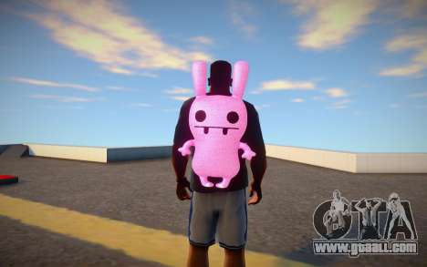 Pink rabbit backpack for GTA San Andreas
