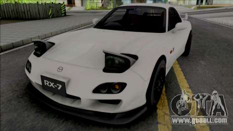 Mazda RX-7 Spirit R FD White for GTA San Andreas