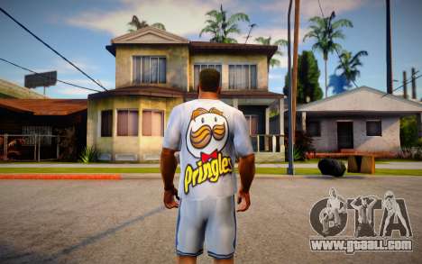 T-shirt Pringles for GTA San Andreas