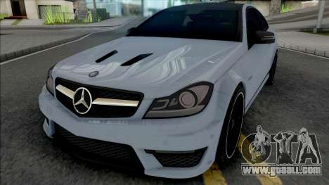 Mercedes-Benz C63 AMG Edition 2014 (SA Lights) for GTA San Andreas