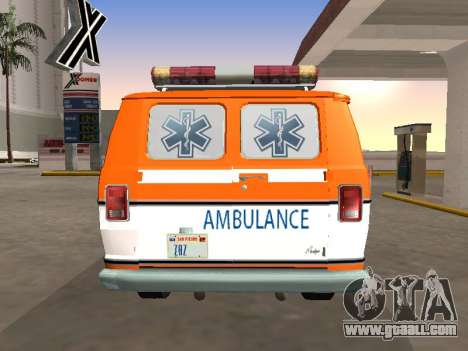 Dodge Tradesman B-200 1976 Ambulance for GTA San Andreas