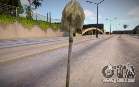 HQ shovel for GTA San Andreas