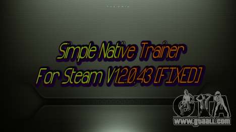 Simple Native Trainer For Steam V1.2.0.43 FIXED for GTA 4