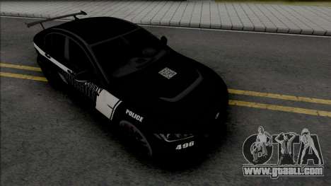 Jaguar XE SV Project 8 2017 Police for GTA San Andreas