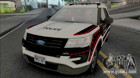 Ford Explorer 2016 Bosnian Livery Style for GTA San Andreas