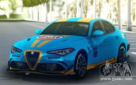 Alfa Romeo Giulia QV for GTA San Andreas