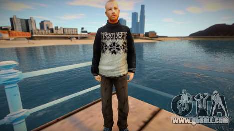 Russian man in a sweater for GTA San Andreas