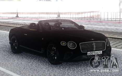 Bentley Continental GT Number 1 Edition 19 for GTA San Andreas