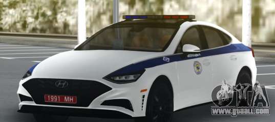 Hyundai Sonata Turbo Police