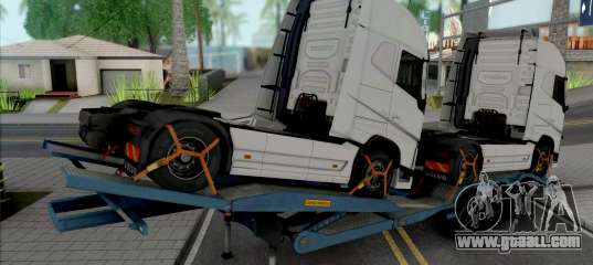 Transporter Cargo Truck Trailer