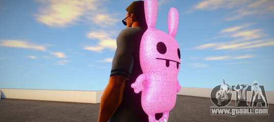 Pink rabbit backpack