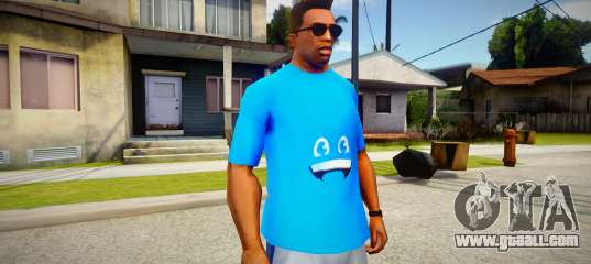 Blue t-shirt
