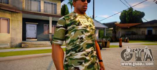 Camouflage T-shirt