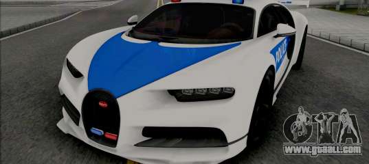 Bugatti Chiron Police