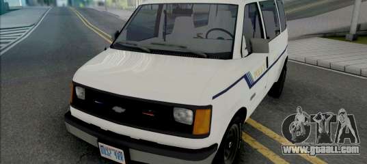 Chevy Astro 1988 Fort Carson Police Department