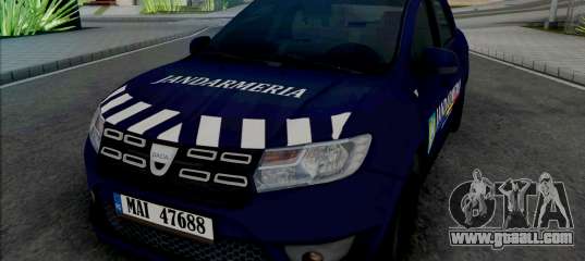 Dacia Logan 2018 Jandarmerie