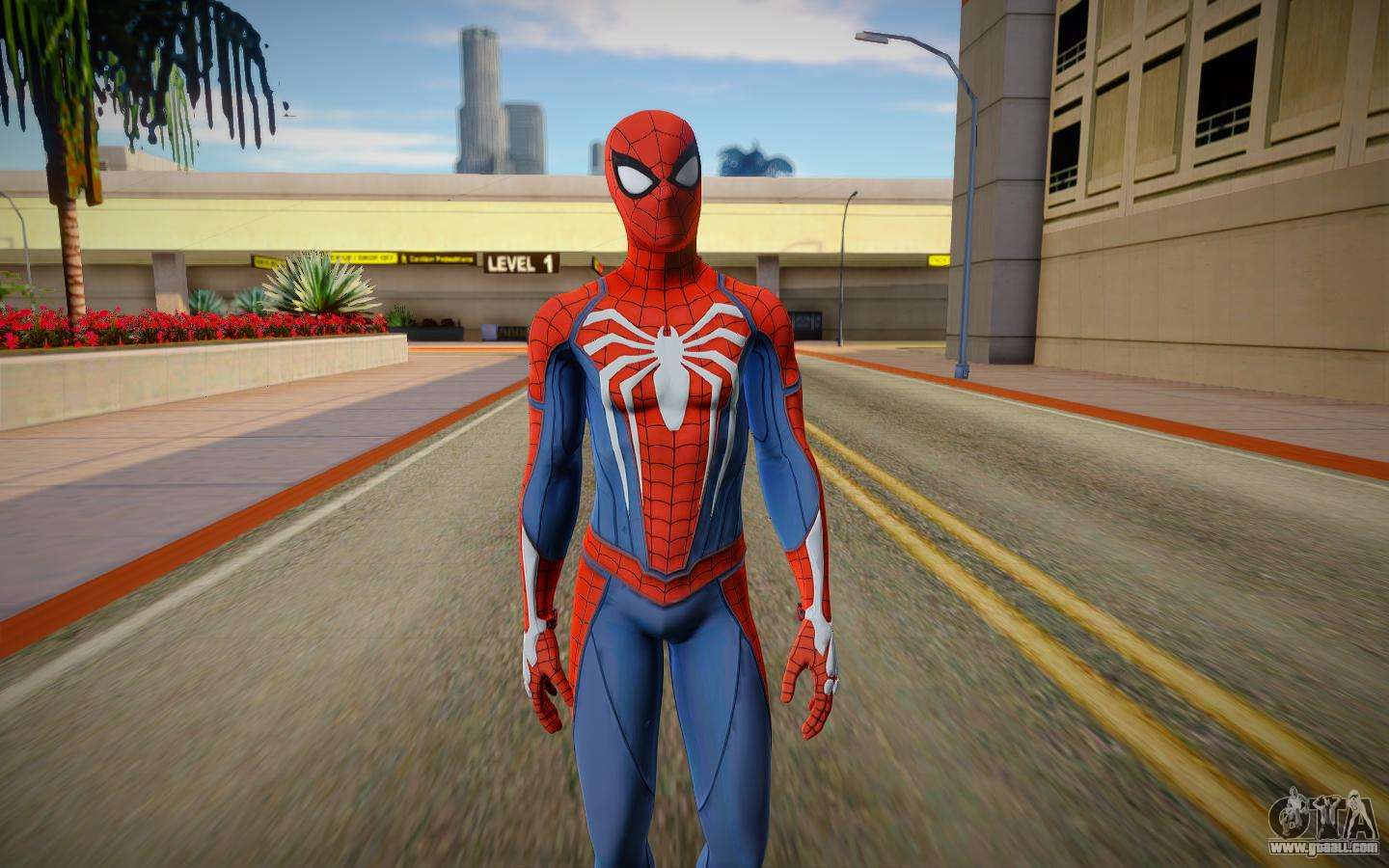 GTA San Andreas Spider-Man Undies - Marvel Spider-Man PS4 Mod 