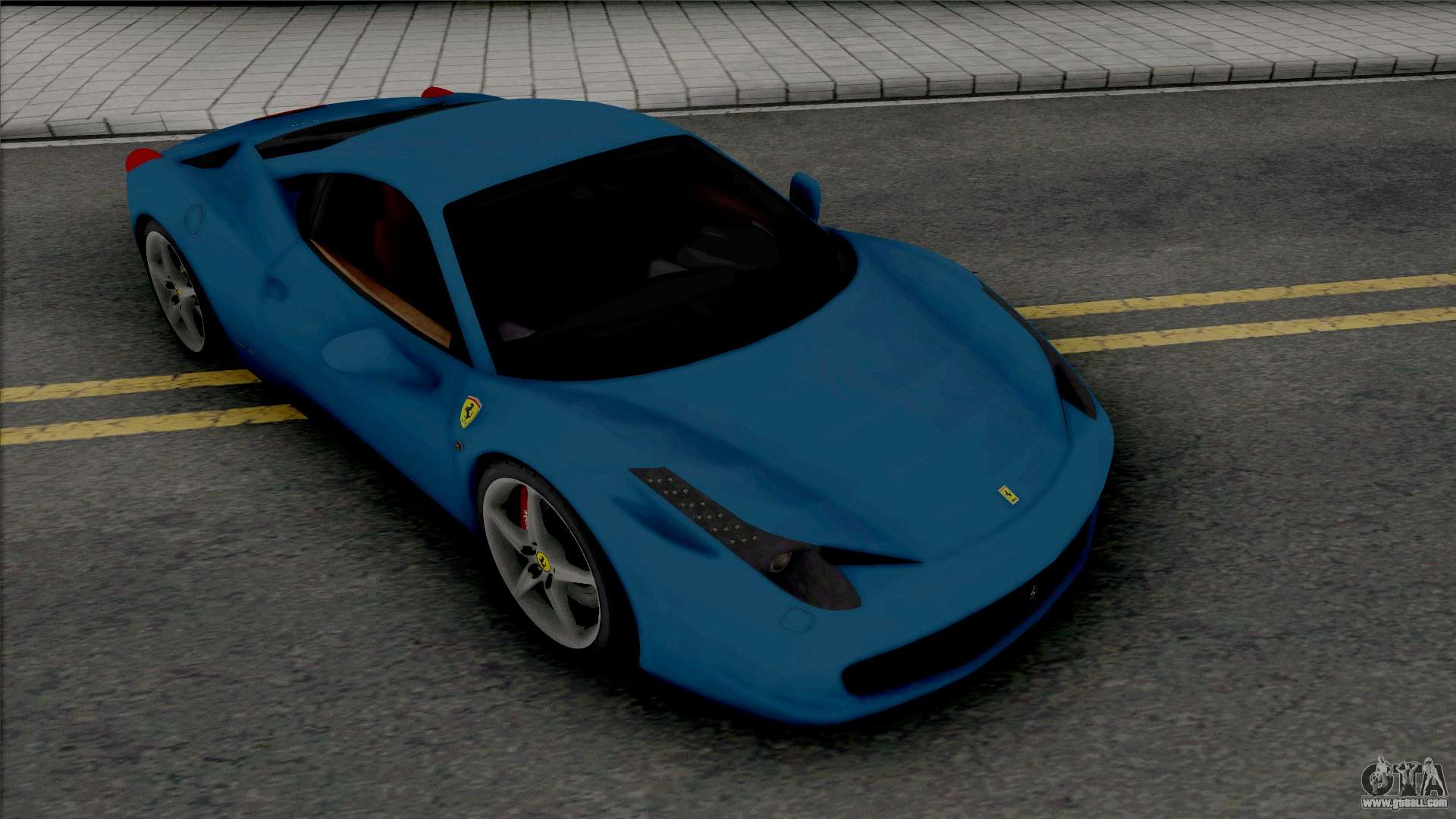 Download Ferrari 458 Italia - Police for GTA San Andreas