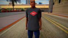HD CJ 2016 (dark tshirt) for GTA San Andreas