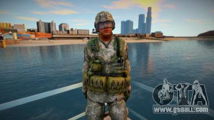Soldier of the Fourth Infantry Division of the United States for GTA San Andreas