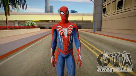 Spider-Man Advanced Suit from Spiderman PS4 for GTA San Andreas