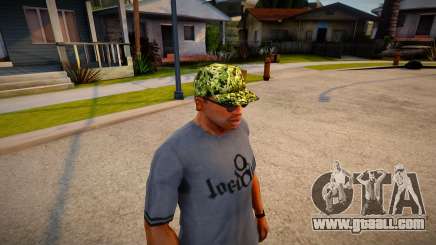 Camouflage cap for GTA San Andreas