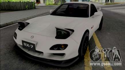 Mazda RX-7 Spirit R FD White for GTA San Andreas