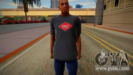 HD CJ 2016 (dark tshirt) for GTA San Andreas