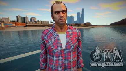 Trevor plaid shirt for GTA San Andreas