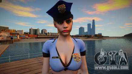 Claire Bad Cop Patrol for GTA San Andreas