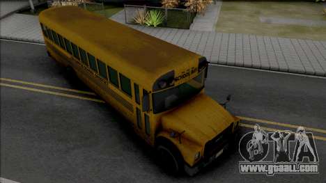 GTA V Brute Prison and School Bus for GTA San Andreas