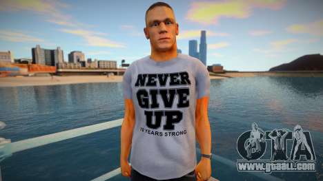 John Cena tee shirt for GTA San Andreas