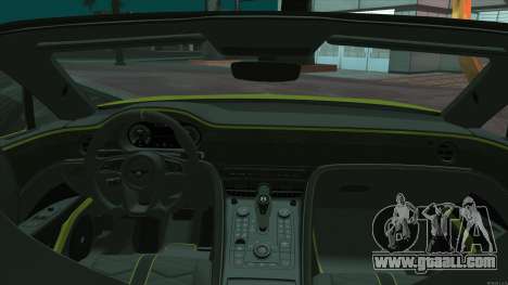 Bentley Mulliner Bacalar for GTA San Andreas