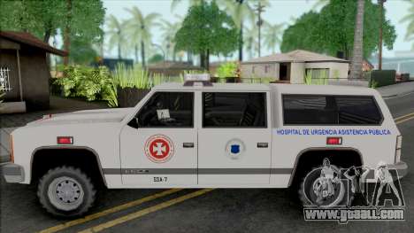 Rancher 90s Chilean Ambulance for GTA San Andreas