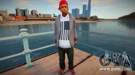 Lil Wayne Skin for GTA San Andreas