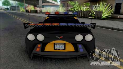 Chevrolet Corvette C6 (Cross from NFS MW Intro) for GTA San Andreas