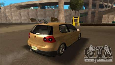 Volkswagen Golf GTI - The Golf is Better for GTA San Andreas
