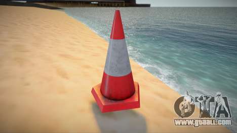 HQ Traffic Cone for GTA San Andreas