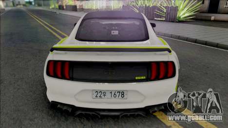 Ford Mustang RTR Spec 5 2021 for GTA San Andreas