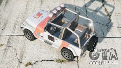 Jeep Wrangler Jurassic Park (YJ)〡add-on v0.2