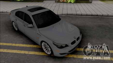 BMW M5 E60 2009 (SA Lights) for GTA San Andreas